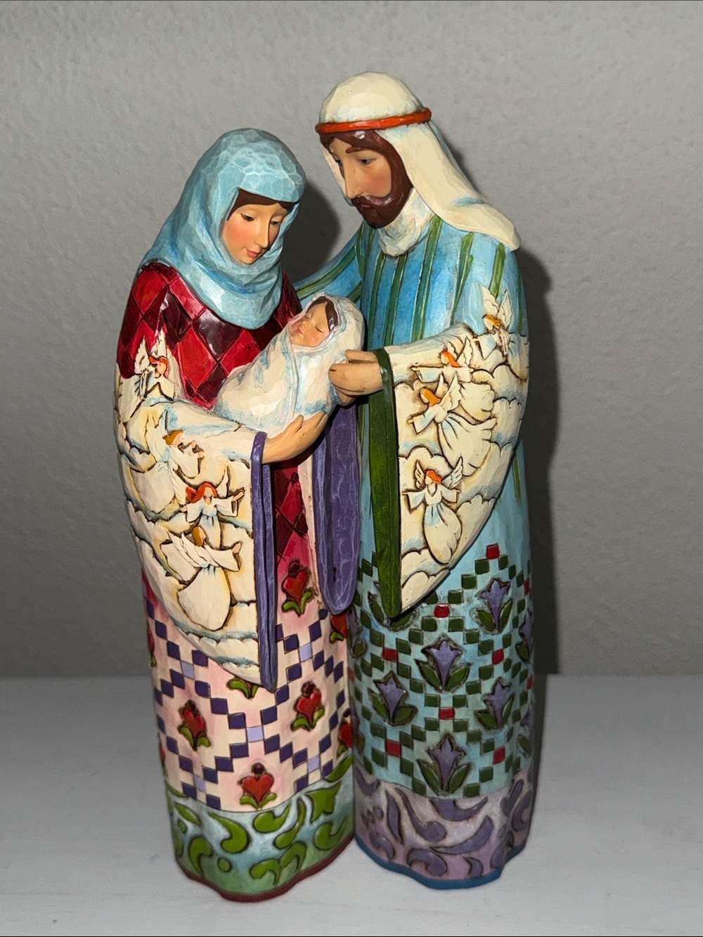 Jim Shore Heartwood Creek - Blessed Family Nativity Figurine - Picture 5 of 5
